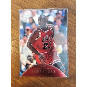 Michael Jordan 1997-1998 Upper Deck #AT9 - Air Time - Chicago Bulls - NBA